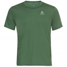 Odlo Hiking/Leisure Tshirt Crew Neck Cardada (100% Polyester) Green Men